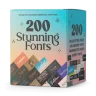 200 Stunning Serif Fonts Bundle